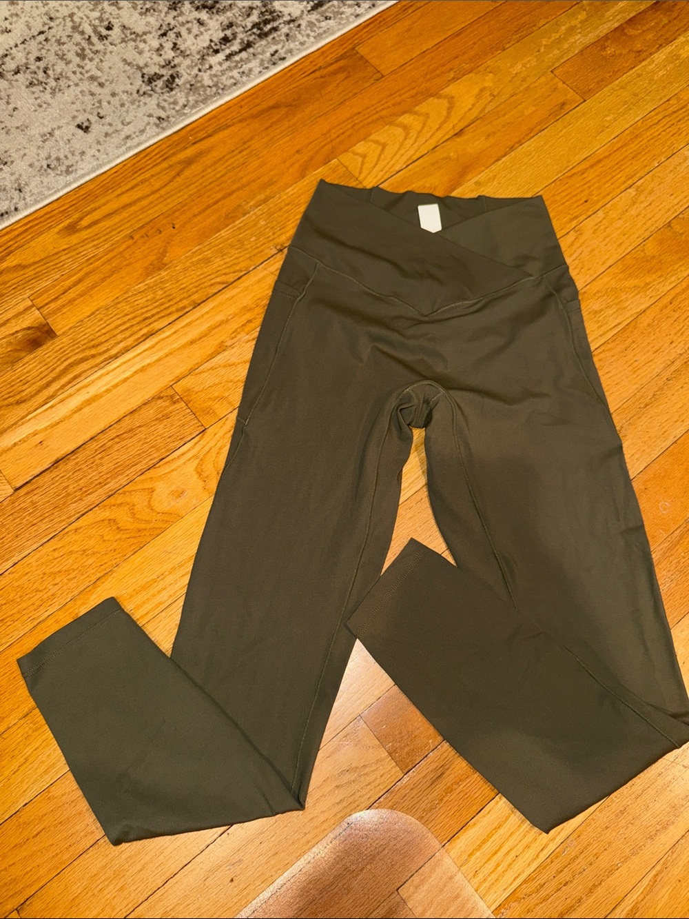 HALARA Olive Green High-Waist Leggings